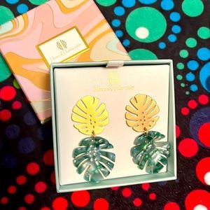 House of Harlow earrings